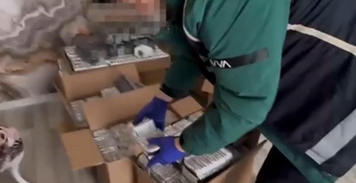 Kayseri’de kaçak sigara operasyonu: 1 gözaltı
