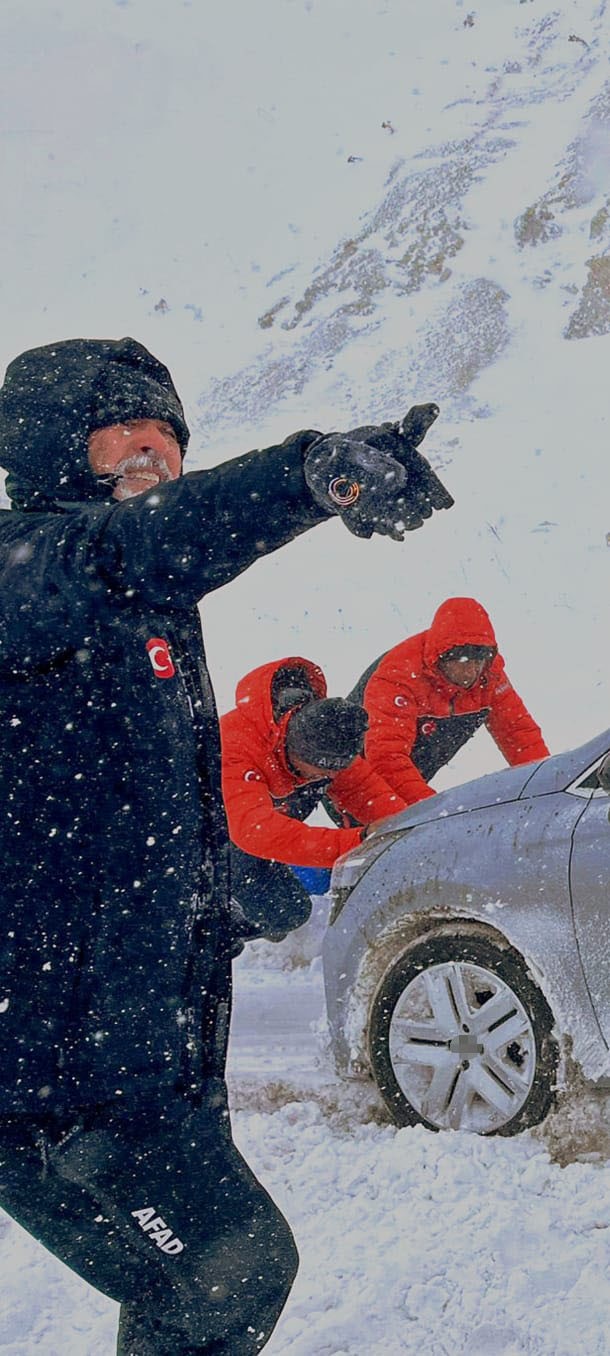 Kayseri’de mahsur kalan 117 kişi kurtarıldı
