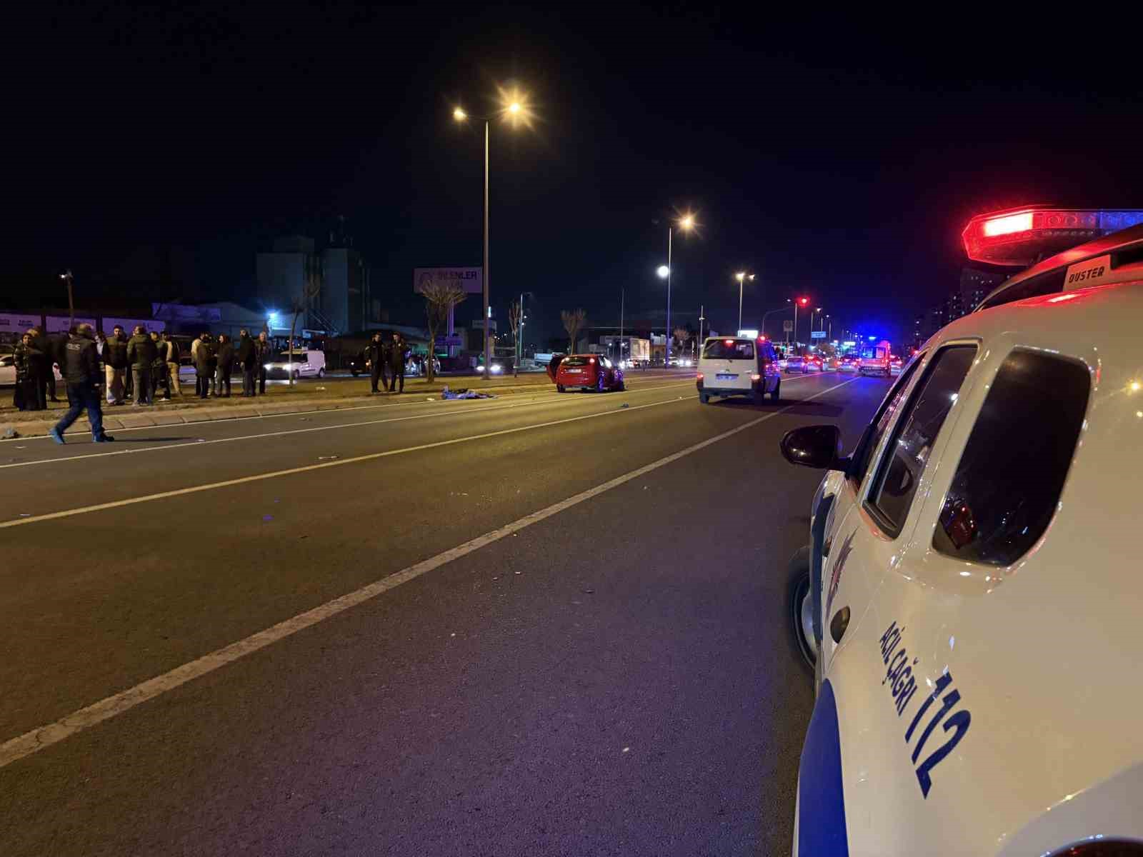 Kayseri’de otomobil yayaya çarptı: 1 ölü
