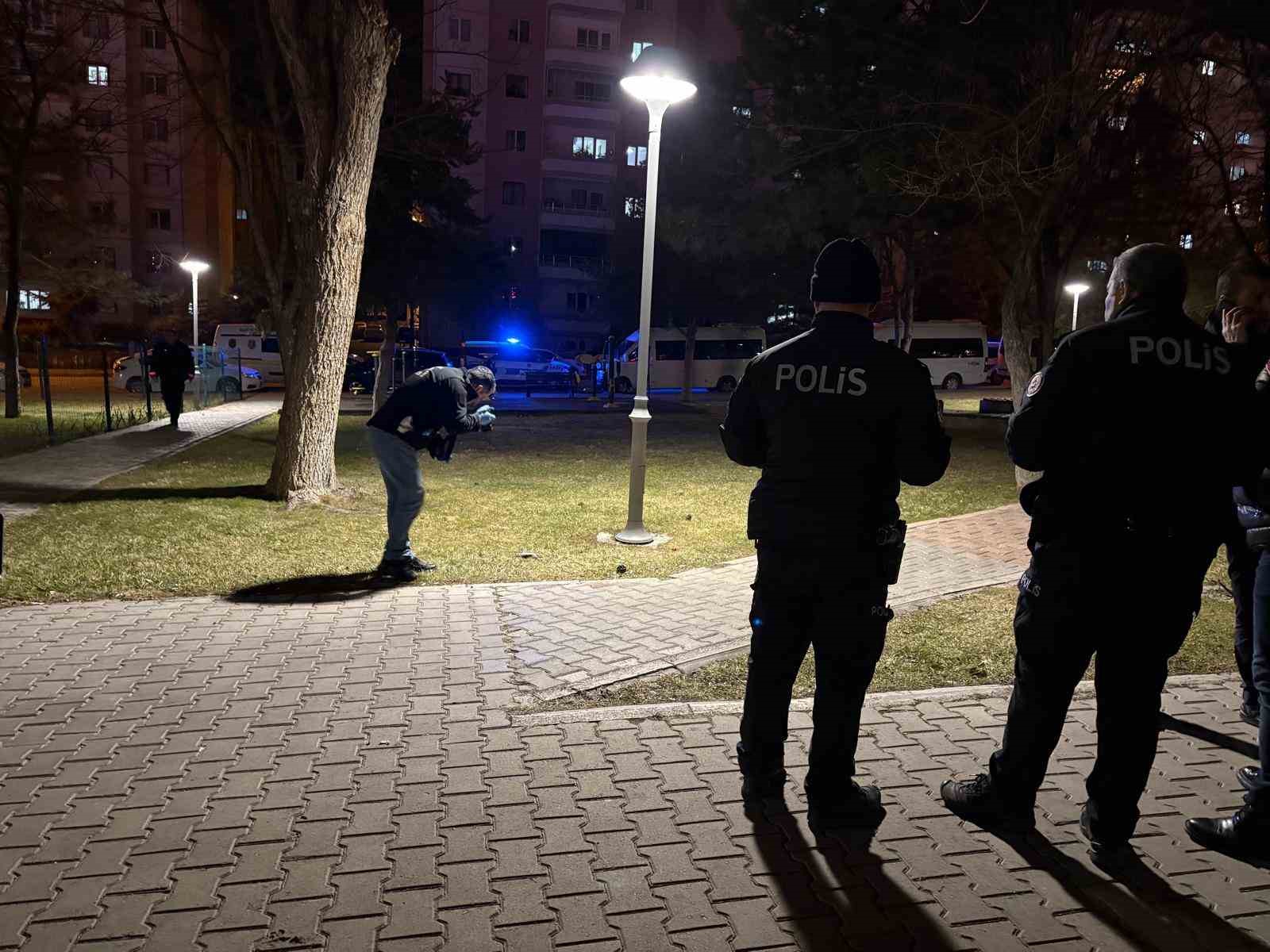 Kayseri’de parkta tüfekli kavga: 1 yaralı
