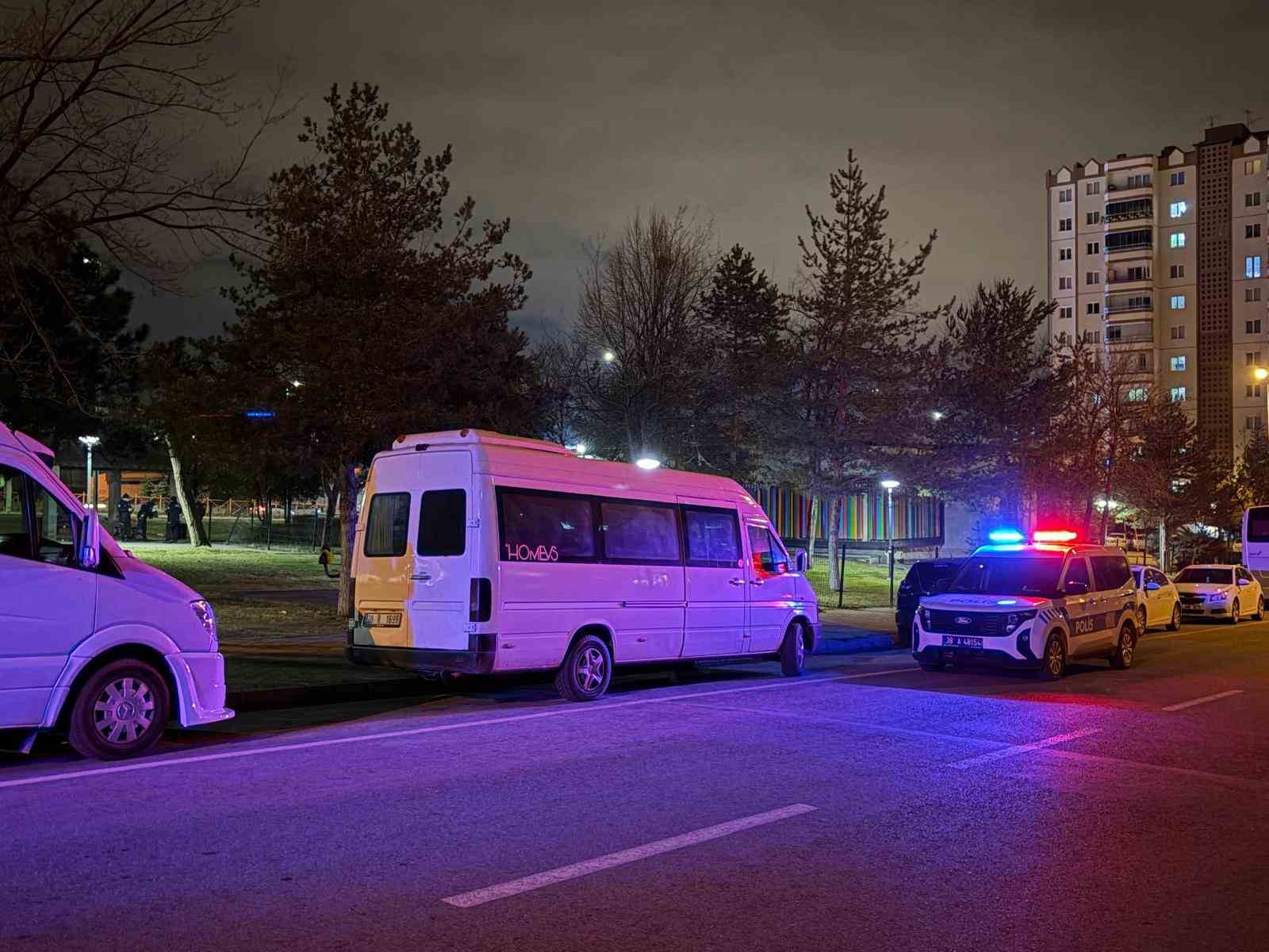 Kayseri’de parkta tüfekli kavga: 1 yaralı
