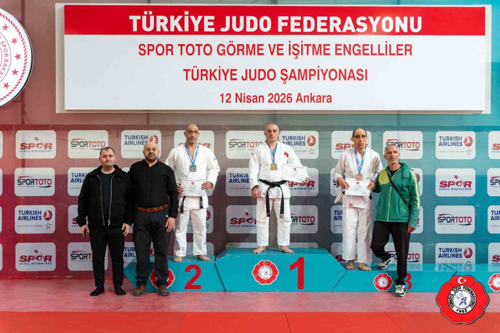 Kayserili judoculardan Ankara’da 4 madalya
