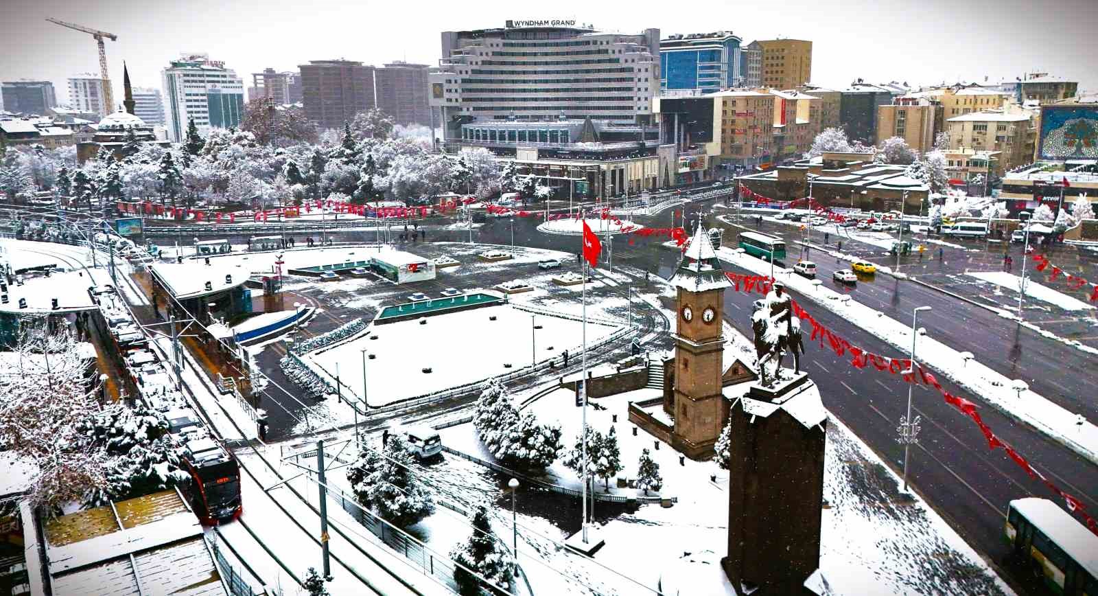 Kayseri’nin en soğuk yeri Tomarza oldu
