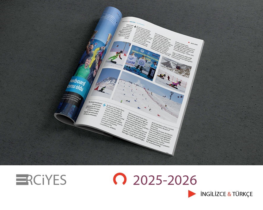 Kayseri’nin iki dilli tek turizm dergisi ‘Erciyes’ 10’uncu sayısı ile okurlarının karşısında
