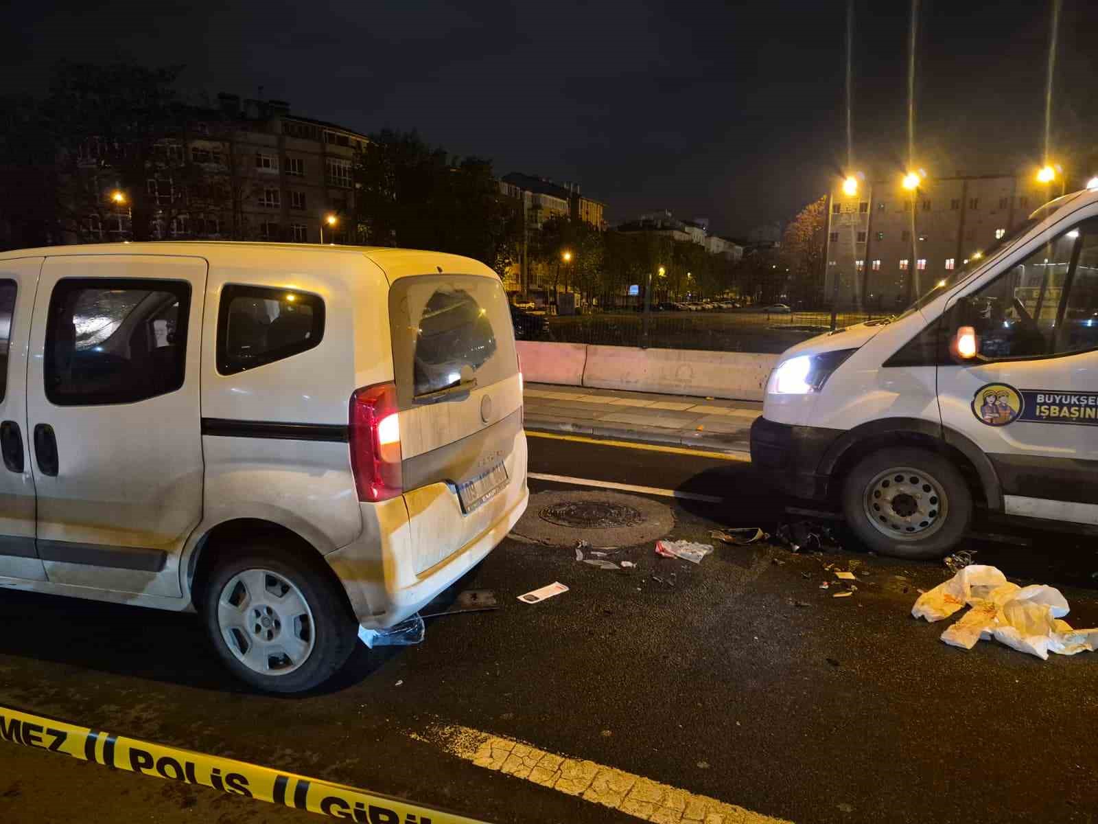 Kaza yapan motosiklet sürücüsü ağır yaralandı
