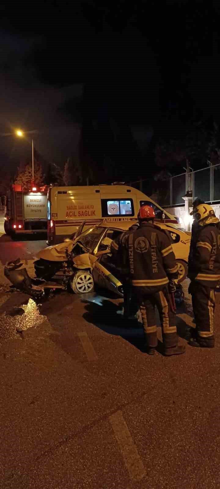 Kazada ağır yaralanan taksi şoföründen acı haber geldi
