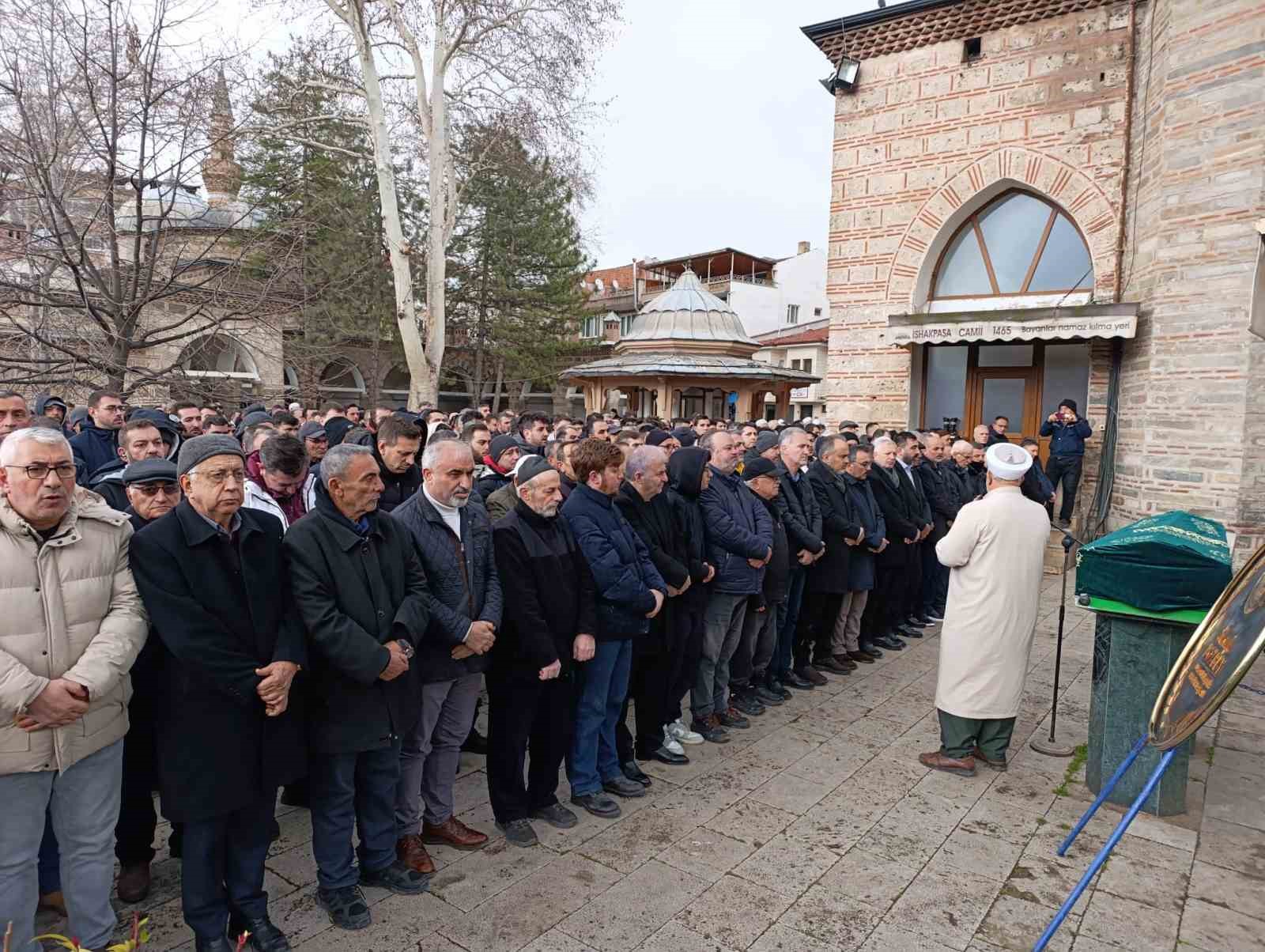 Kazada hayatını kaybeden İnegöllü iş adamı Sedat Taç toprağa verildi
