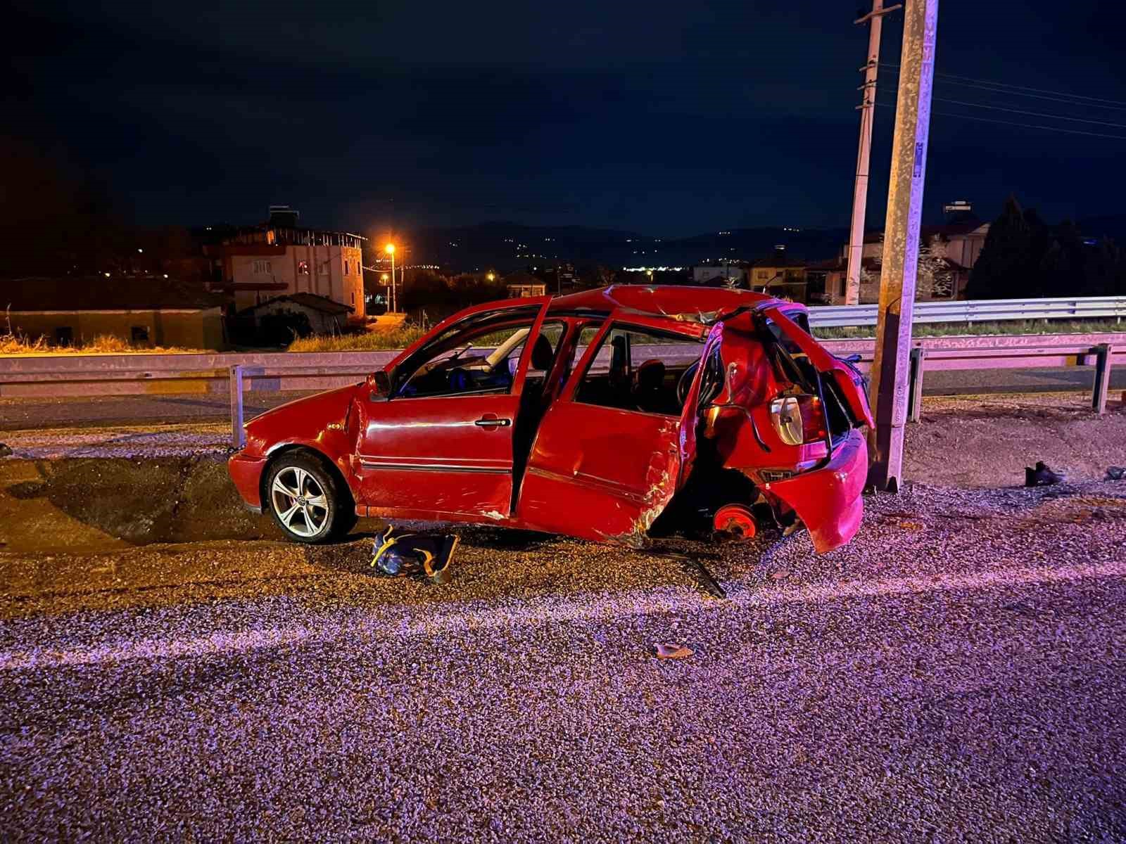 Kazada ölen baba ve oğlu gözyaşları arasında toprağa verildi
