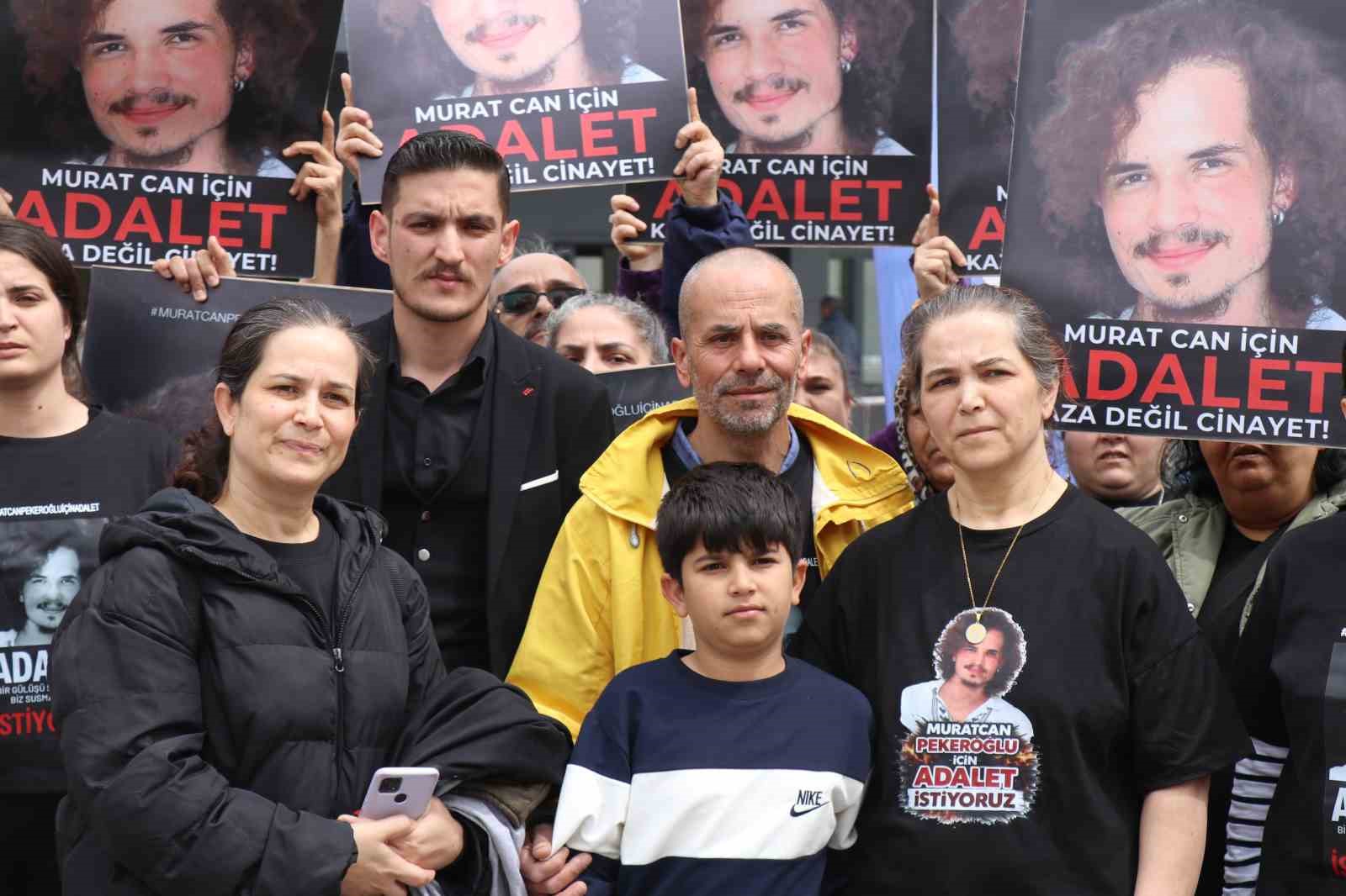 Kazada ölen kurye Muratcan’ın ilk duruşması görüldü
