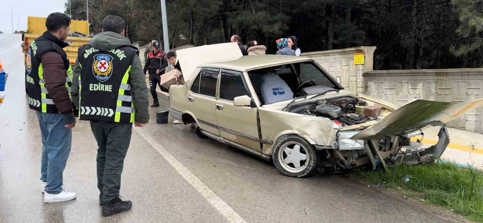 Kazada Tofaş ağır hasar gördü
