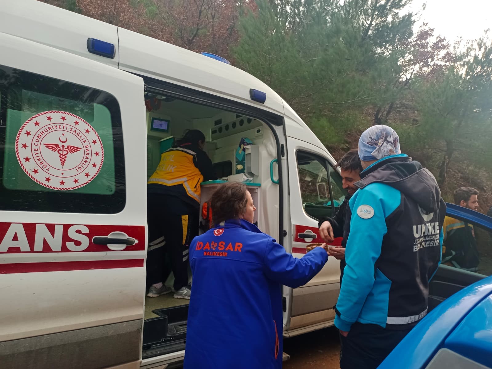 Kazdağları’nda kayıp 3 kişiden müjdeli haber geldi
