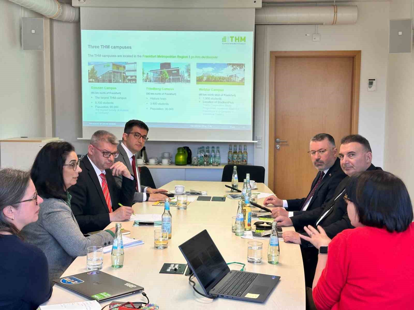 KBÜ Almanya’da akademik iş birliği görüşmeleri gerçekleştirdi
