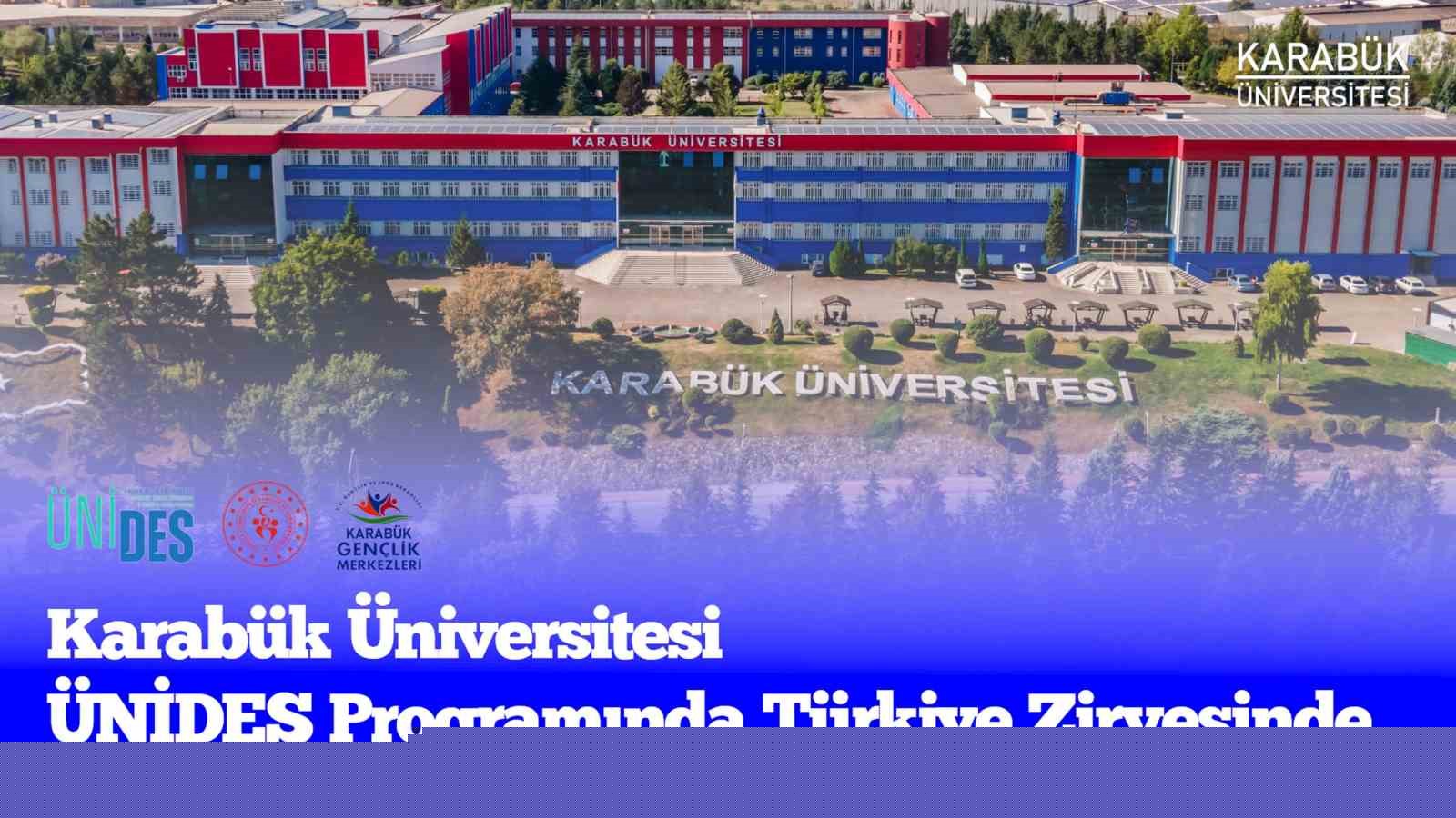 KBÜ, ÜNİDES programında Türkiye birincisi
