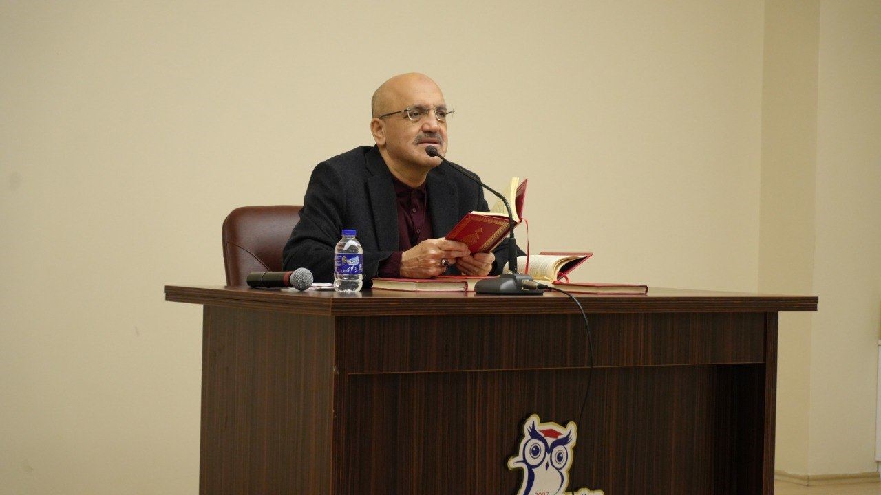 KBÜ’de "Nübüvvetin İspatı" söyleşisi gerçekleştirildi
