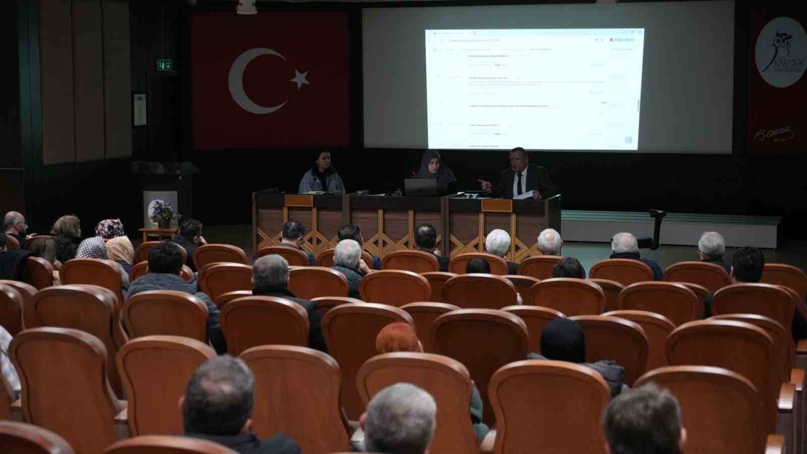 KBÜ’de personel işlemlerine ilişkin eğitim programı düzenlendi
