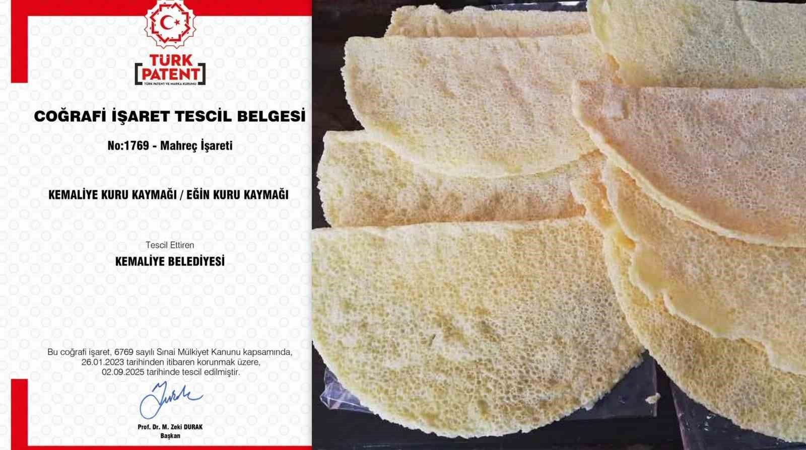 Kemaliye’nin el sanatı ve yöresel lezzeti artık tescilli
Kemaliye’nin el sanatı ve yöresel lezzeti artık tescilli