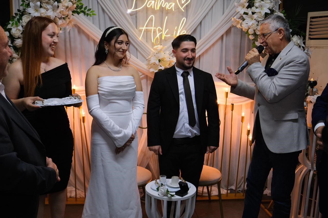 Kemer Belediyesi Kadınlar Lokali’nde ilk nişan merasimi
