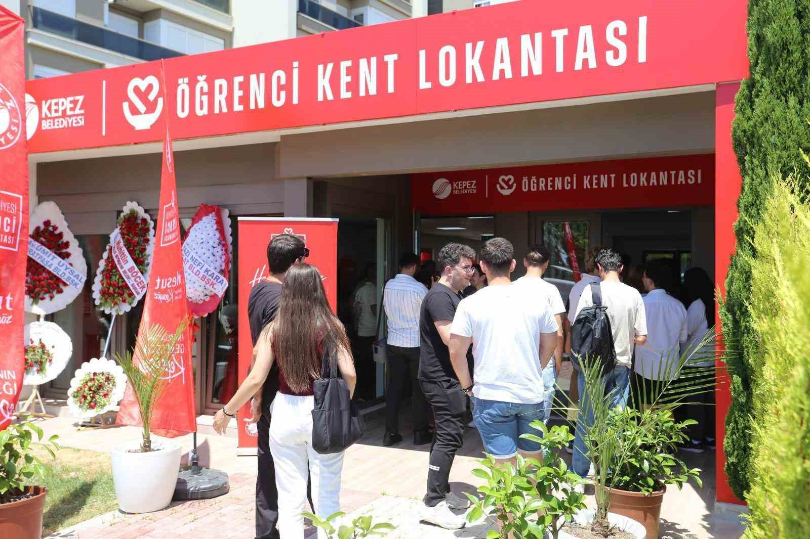 Kepez Kent Lokantası’na vatandaşlardan yoğun ilgi
