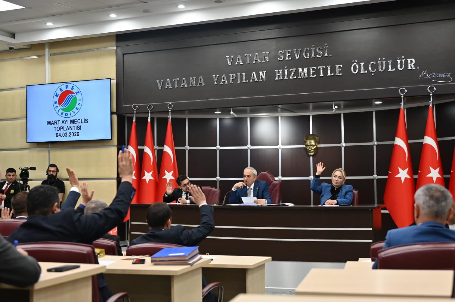 Kepez Meclisi’nden eğitim ve sağlık yatırımlarına tam destek
Kepez Meclisi’nden eğitim ve sağlık yatırımlarına tam destek