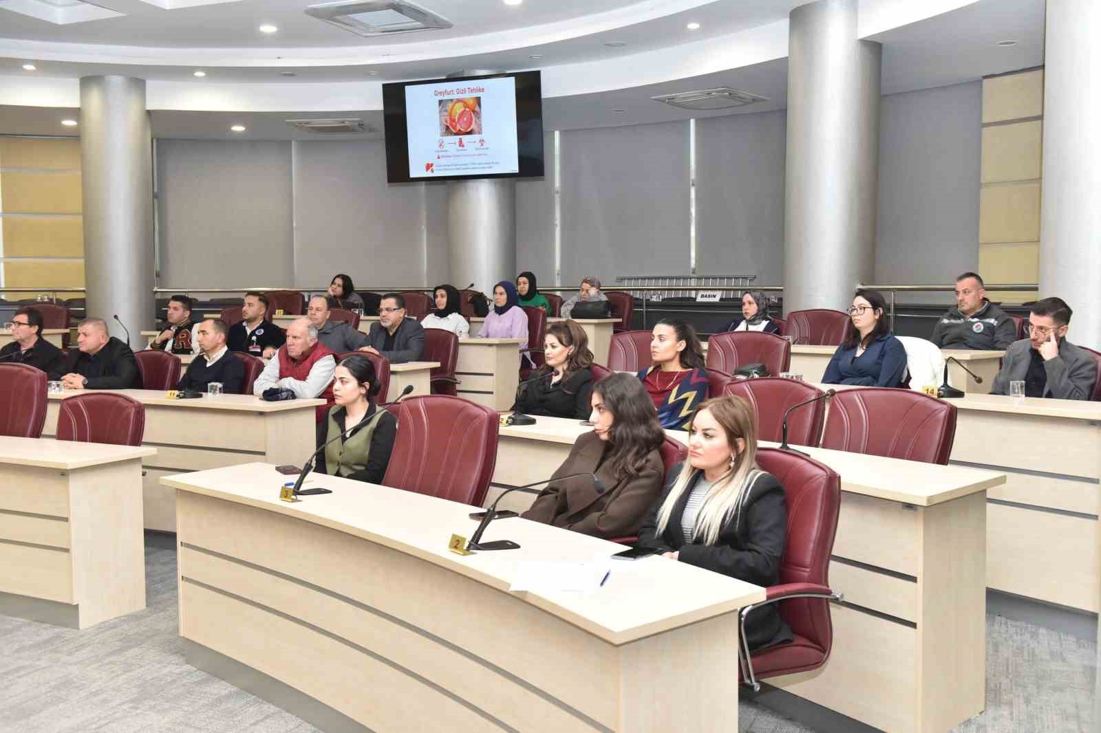 Kepez’de akılcı ilaç kullanımı eğitimi
