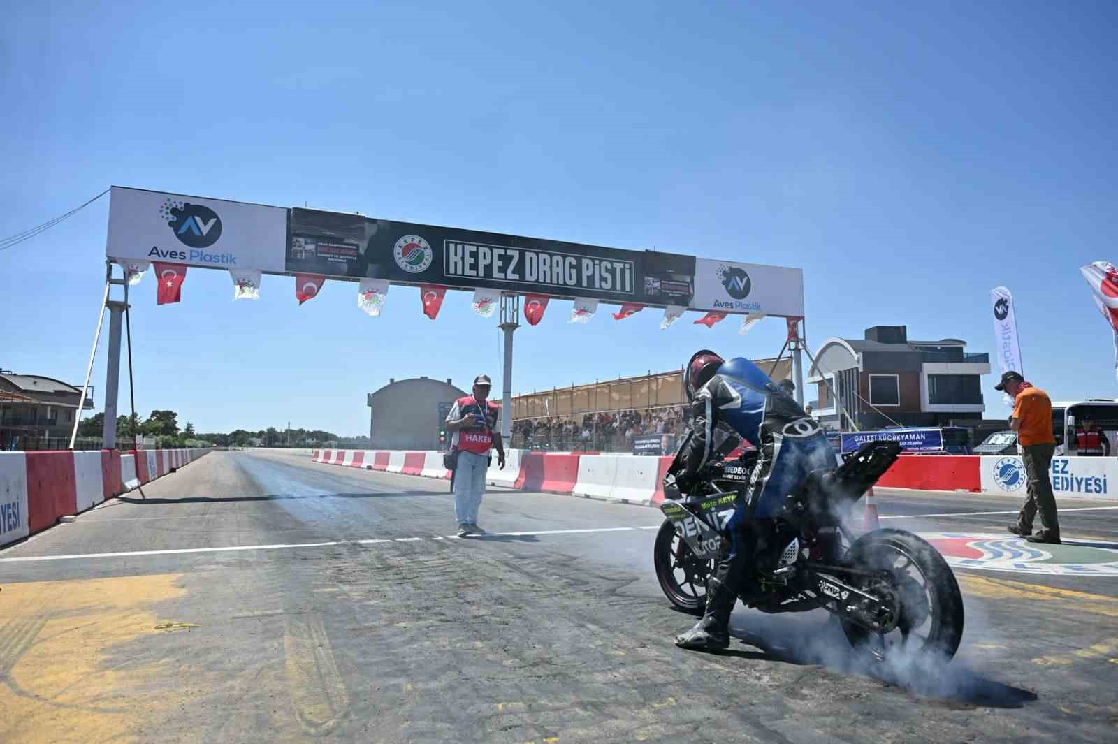 Kepez’in drag pisti, 2026 sezonuna damga vuracak
