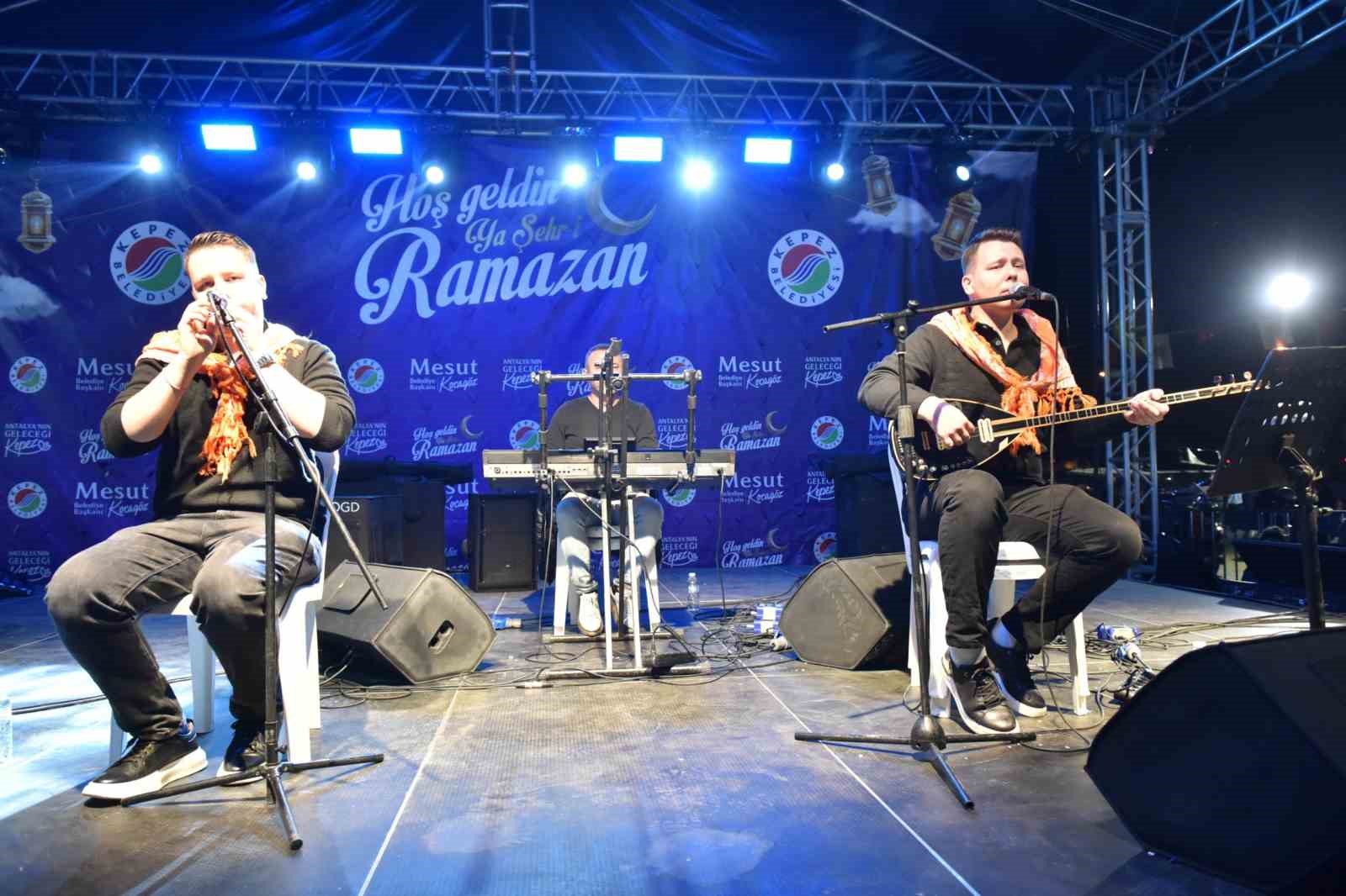 Kepez’in Ramazan etkinliklerinde Yörük ateşi yandı
