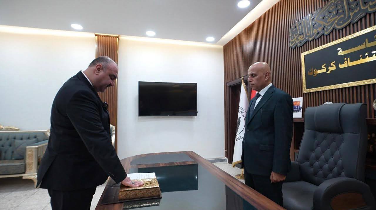 Kerkük’ün yeni Türkmen Valisi Ağa, yemin ederek görevine başladı
