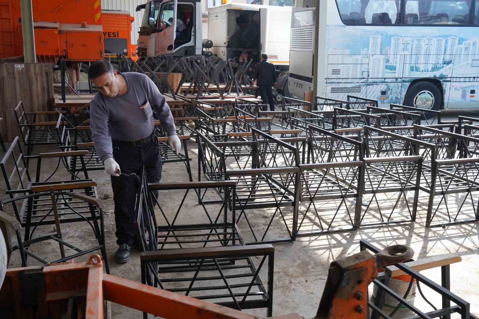 Kestel’de bahar mesaisi
