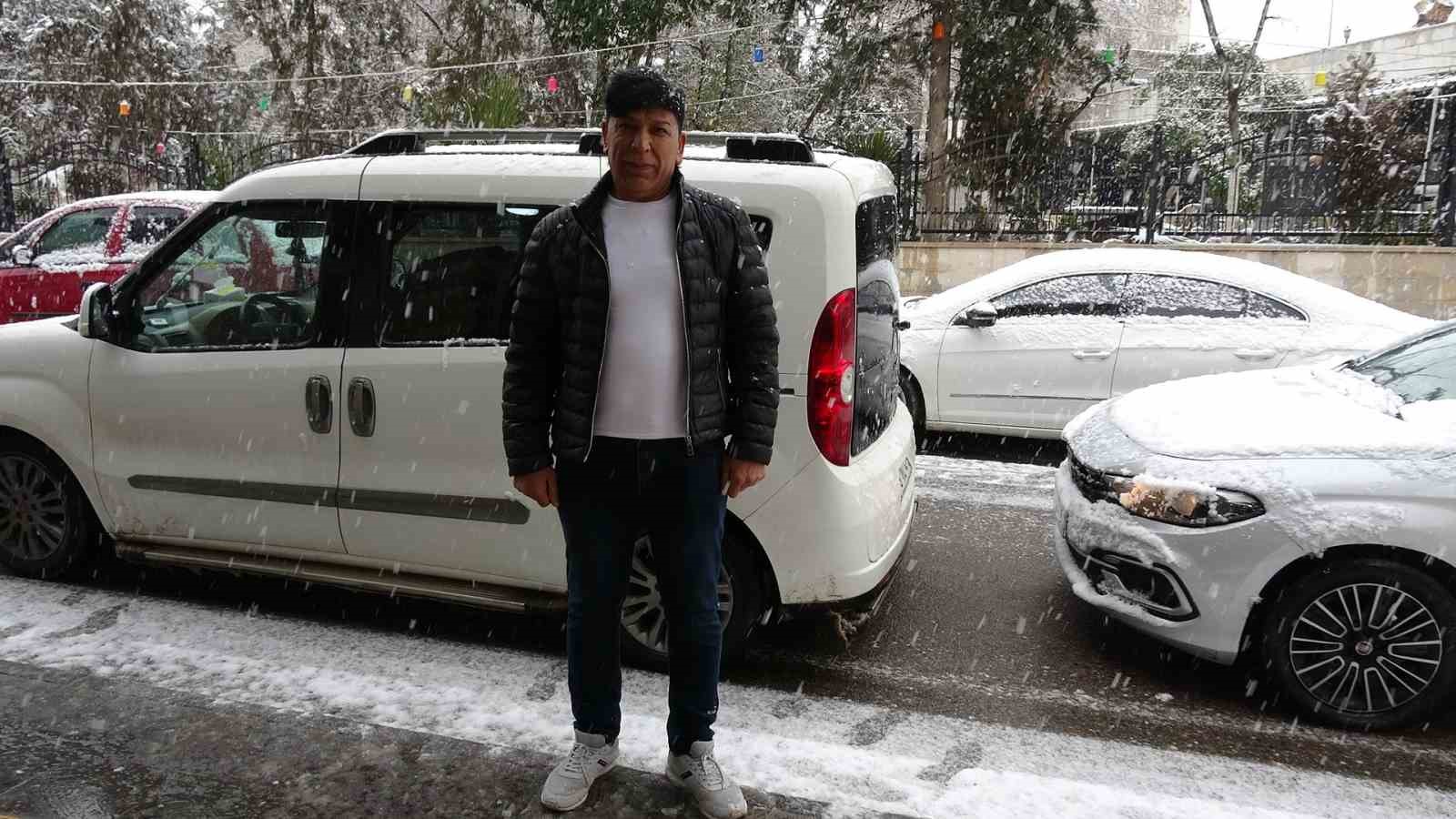 Kilis’e kar yağışı etkili oluyor
