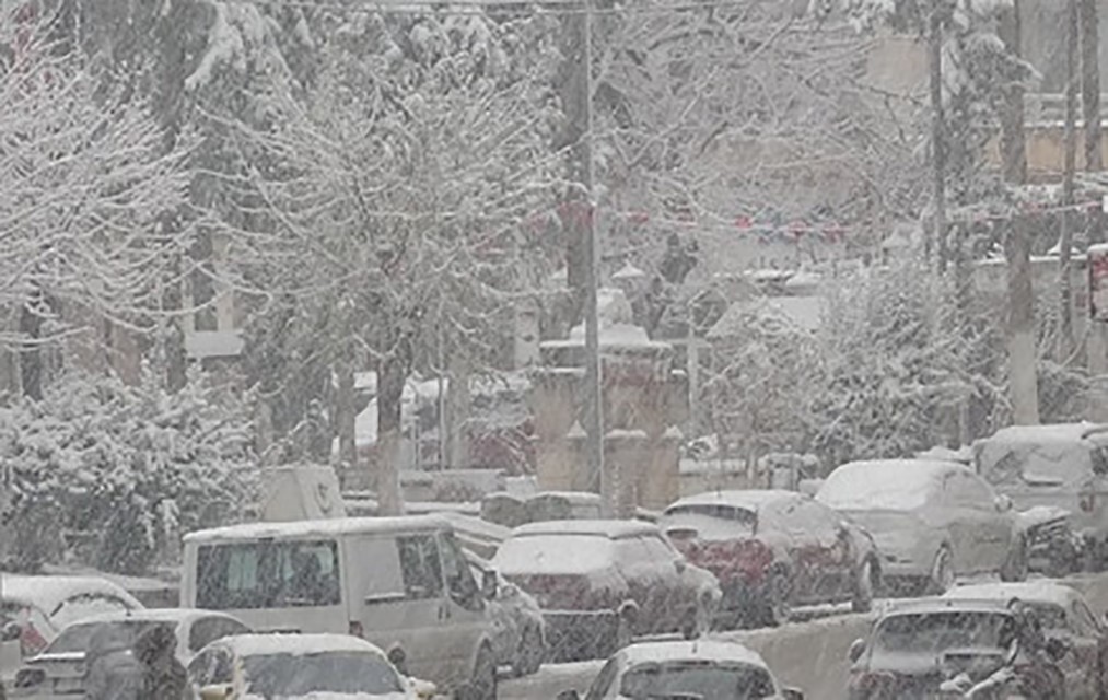 Kilis’te kar yağışı etkili oluyor
