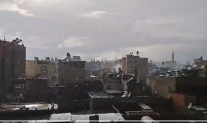 Kilis’te kuvvetli yağış ve sis etkili oldu
