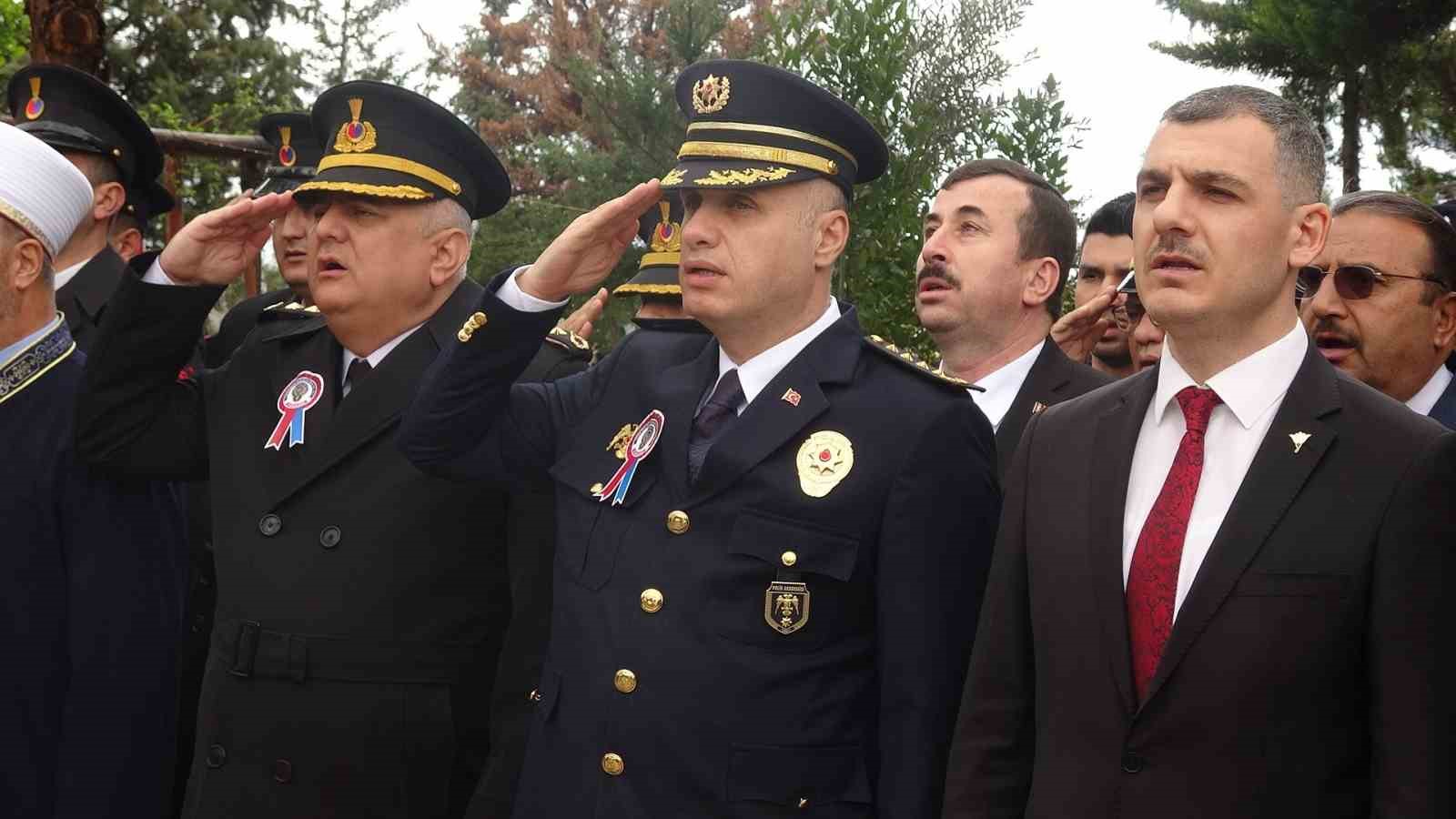 Kilis’te Polis Teşkilatının 181. yılında şehitler anıldı
