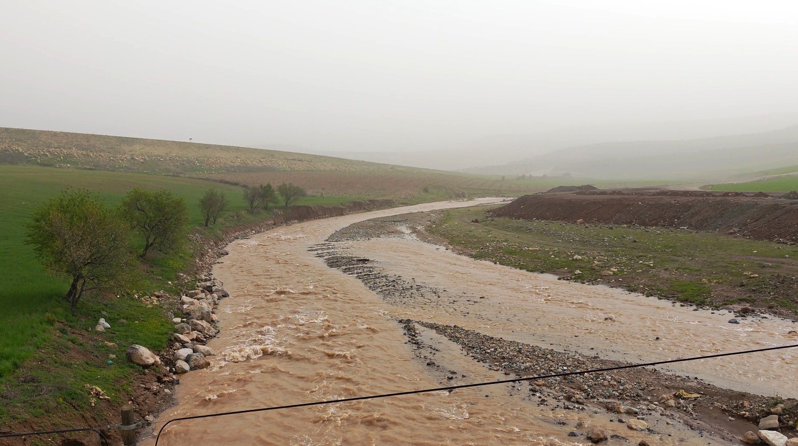 Kilis’te yağışların ardından su kaynakları canlandı
