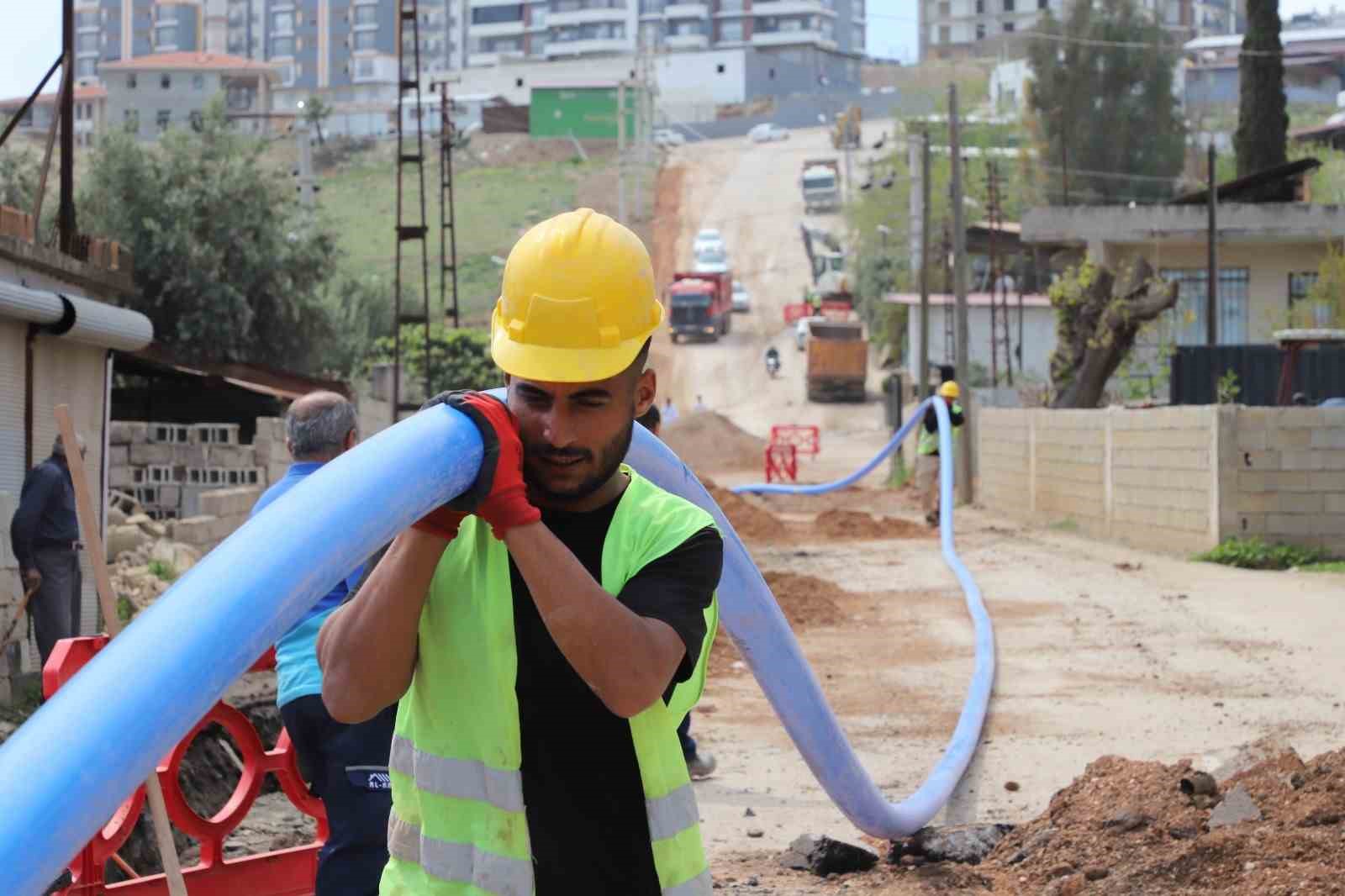 Kırıkhan’da içme suyu projesinde 49 kilometrelik hat tamamlandı
