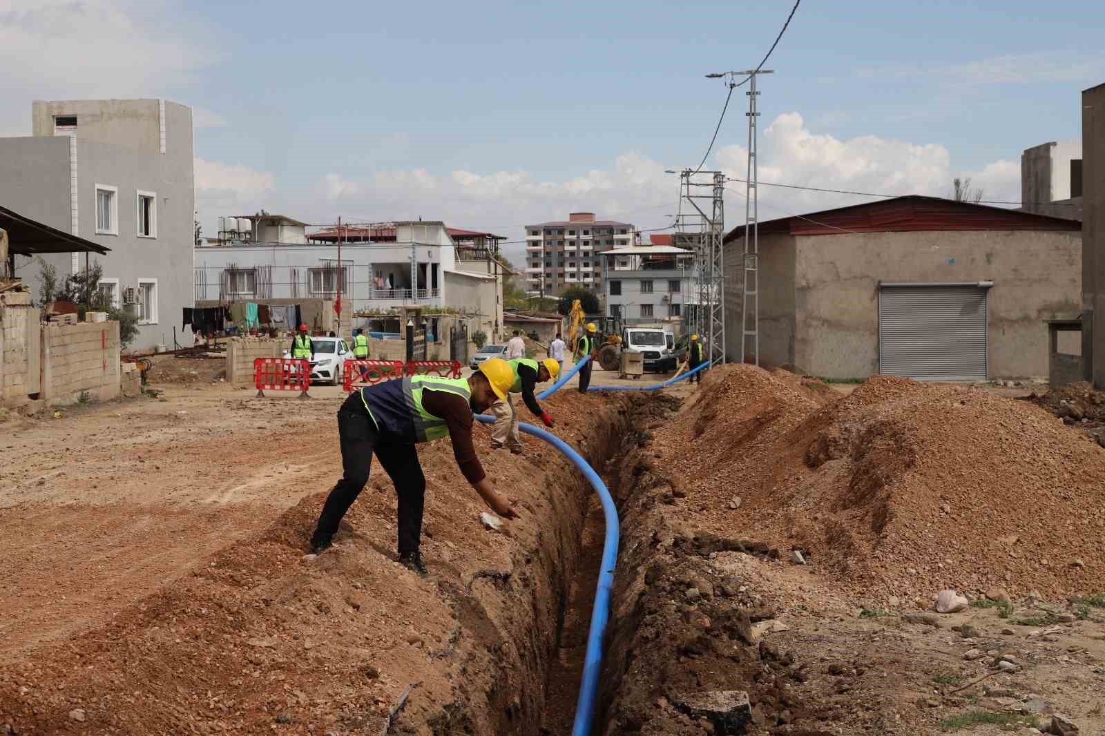 Kırıkhan’da içme suyu projesinde 49 kilometrelik hat tamamlandı
