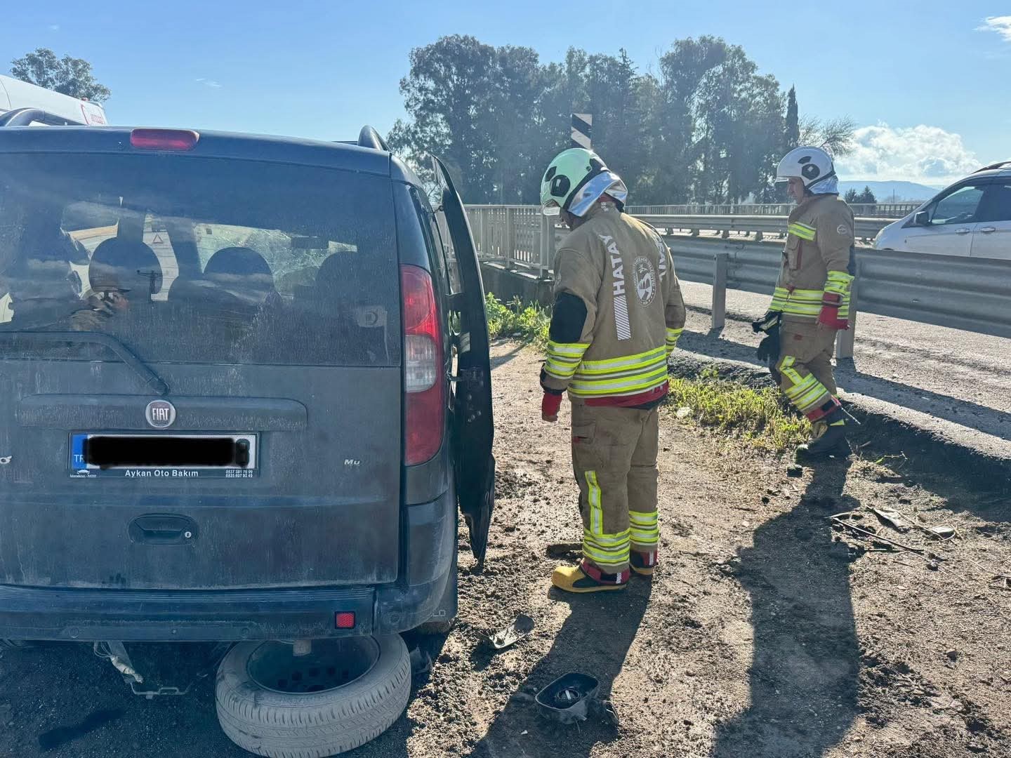 Kırıkhan’da trafik kazası: 1 yaralı
