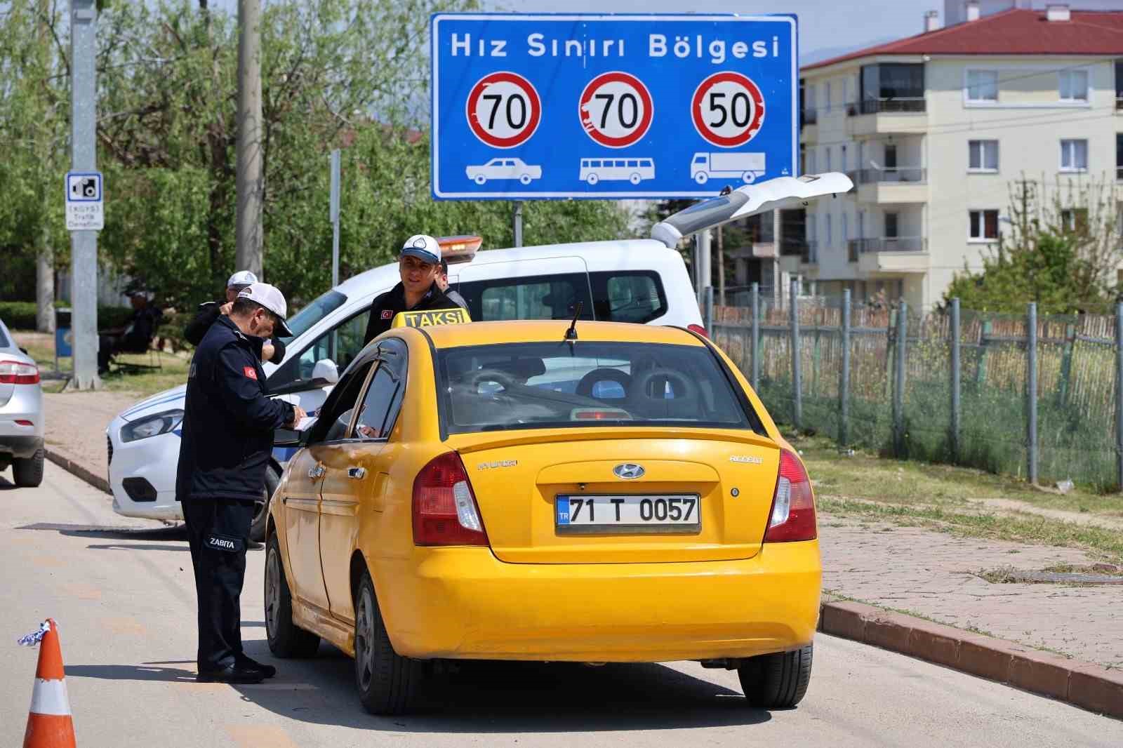 Kırıkkale’de toplu taşıma araçlarına sıkı denetim
