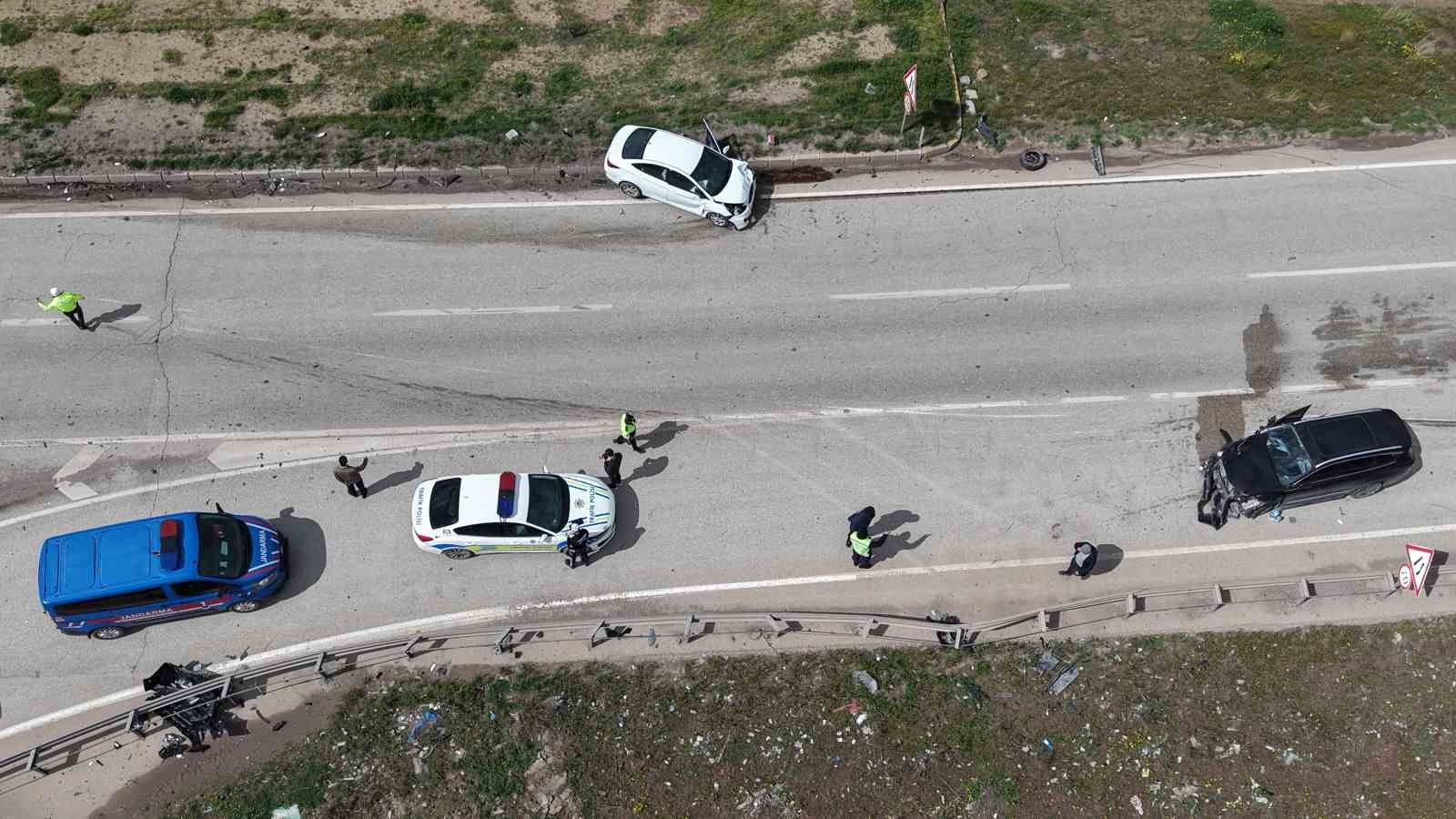 Kırıkkale’de zincirleme trafik kazası: 7 yaralı
