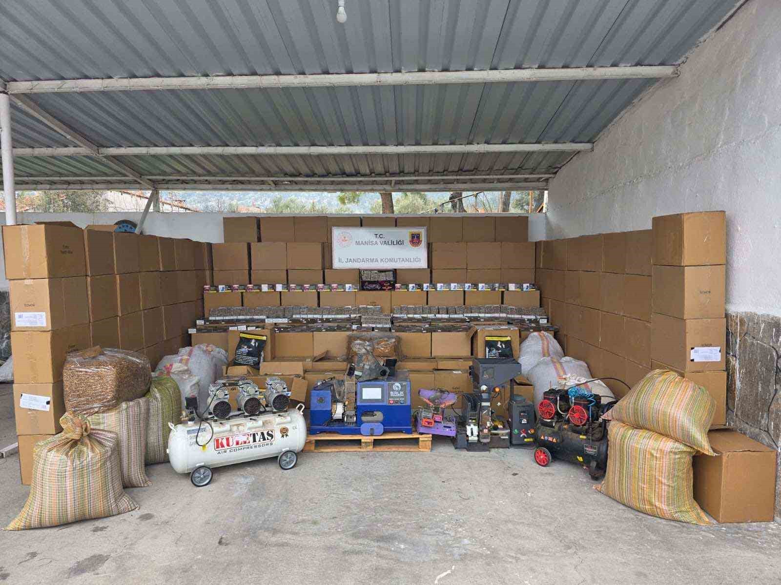 Kırkağaç’ta kaçak sigara operasyonunda 1 tutuklama
