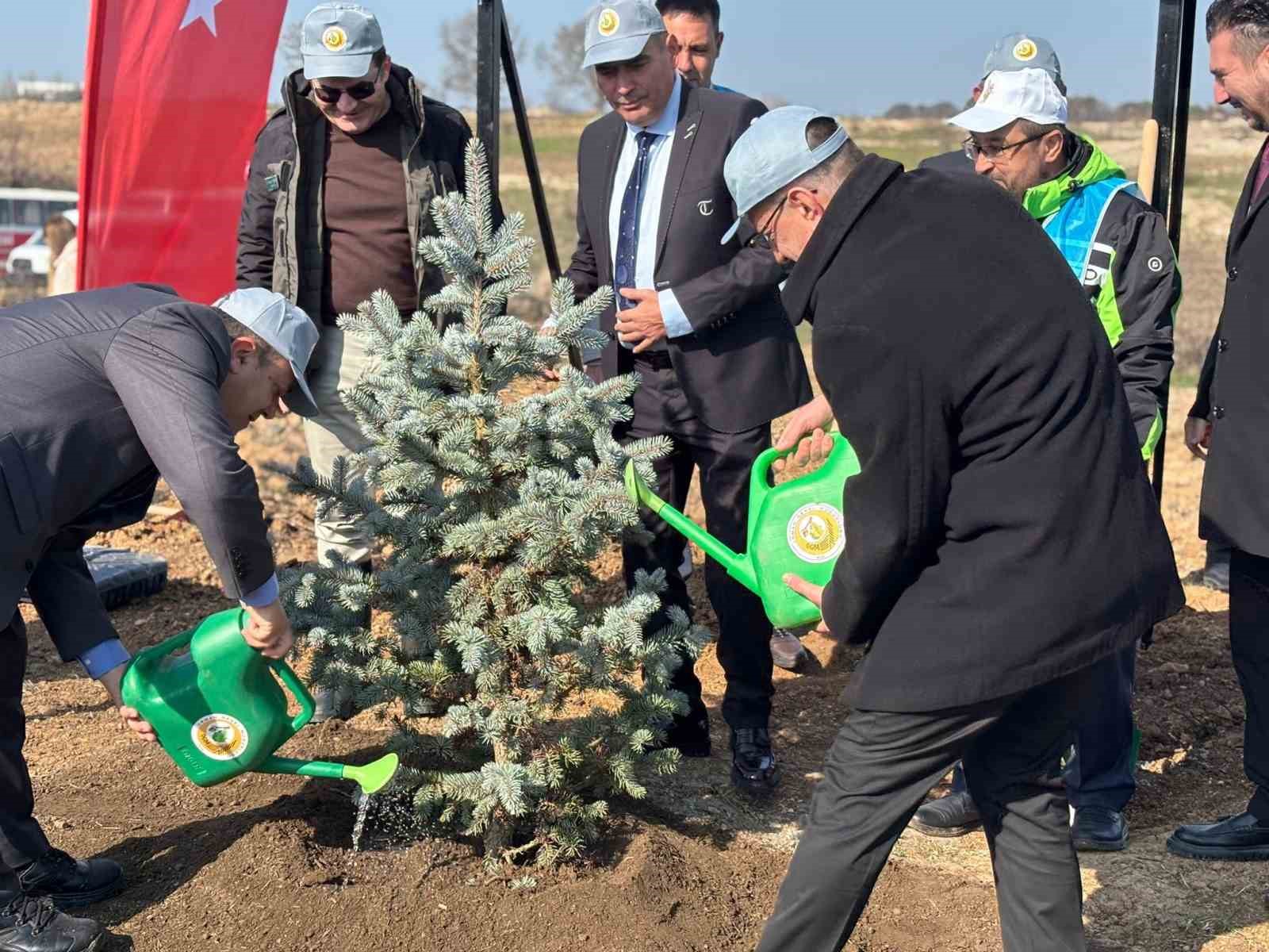 Kırklareli’nde 3 bin 750 fidan dikildi
