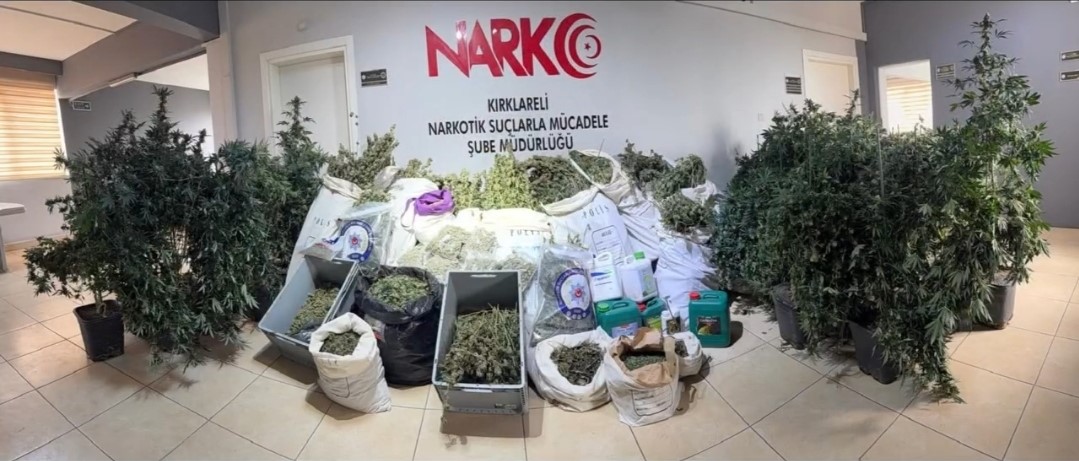 Kırklareli’nde 54 kilogram esrar ele geçirildi: 1 tutuklama
