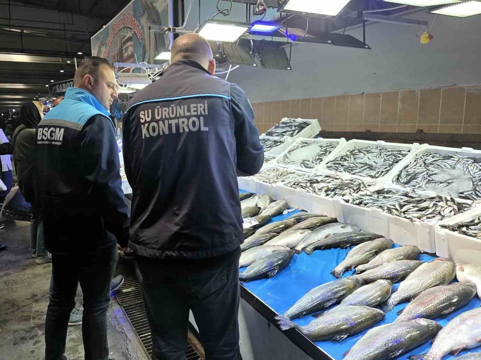 Kırklareli’nde balık tezgahları mercek altında
