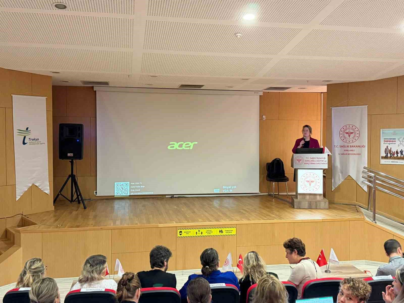 Kırklareli’nde hastaneye ilk hibe desteği
