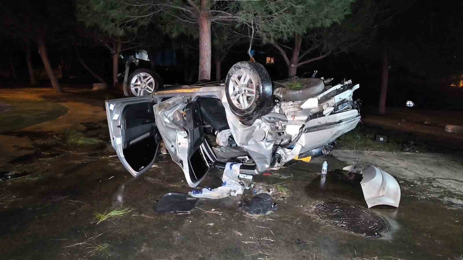 Kırmızı ışık ihlali kazaya neden oldu: 1’i ağır 6 yaralı
