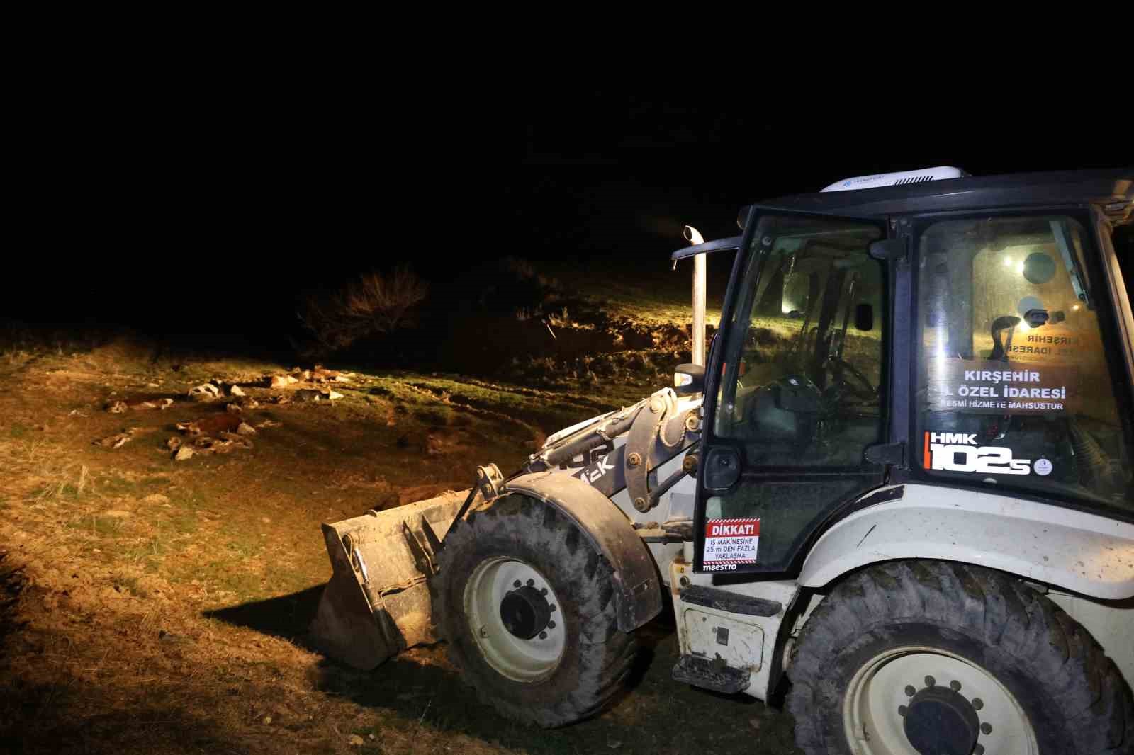 Kırşehir’de bulunan 13 cansız hayvan jandarmayı harekete geçirdi
