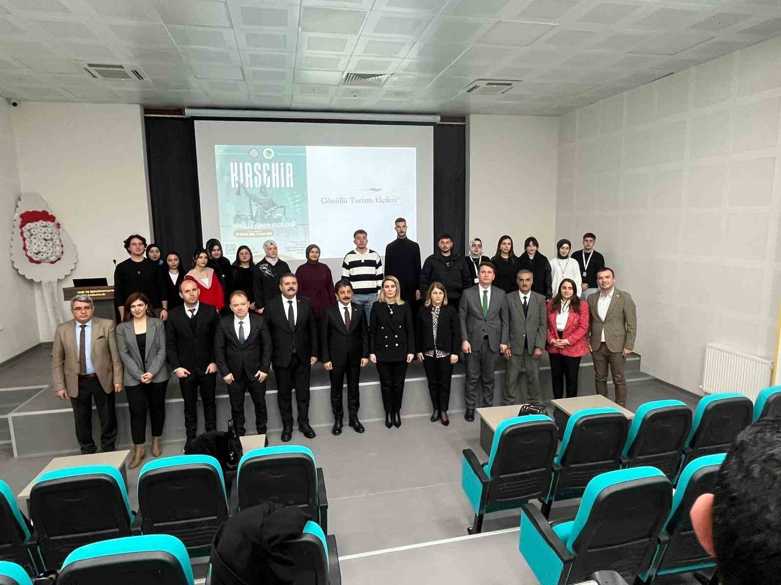 Kırşehir’de ‘Gönüllü Turizm Elçileri’ Projesi tanıtıldı
