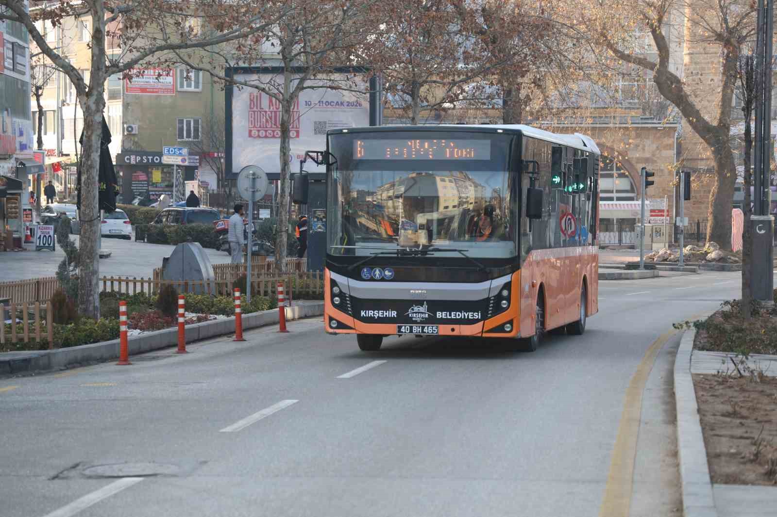 Kırşehir’de şehir içi ulaşım tarifesine zam
