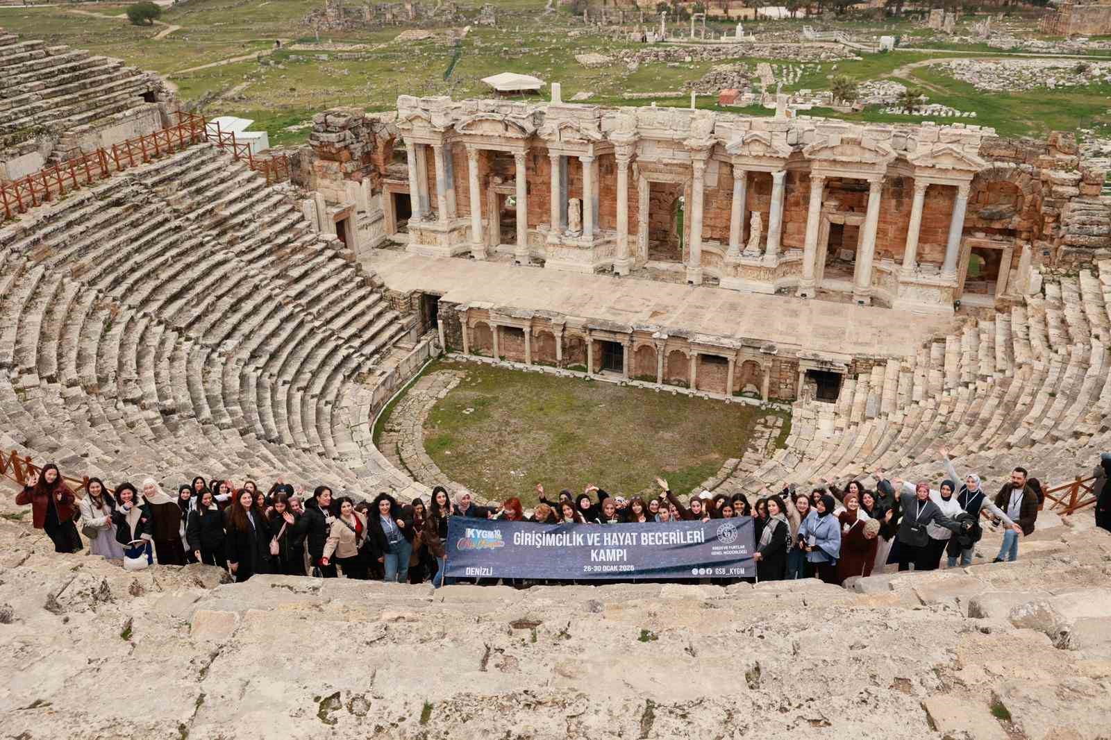 Kış kampı heyecanı Denizli’de yaşandı
