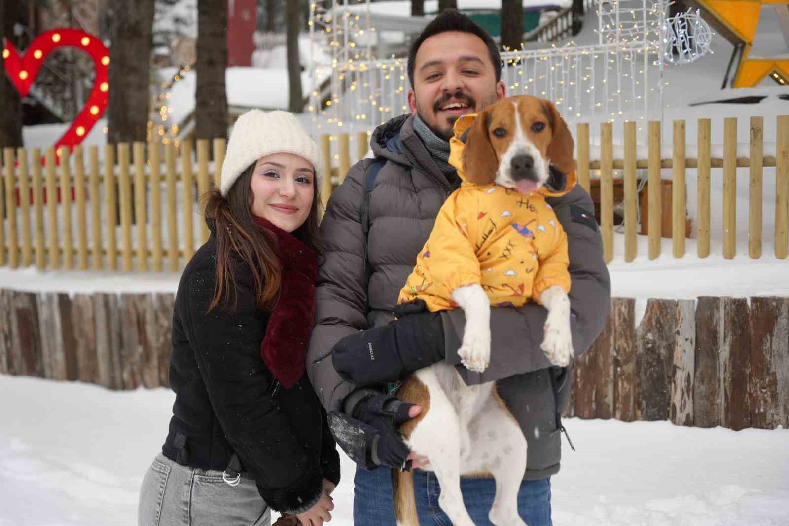 Kış turizminin gözdesi Kartepe’de kar sevinci
