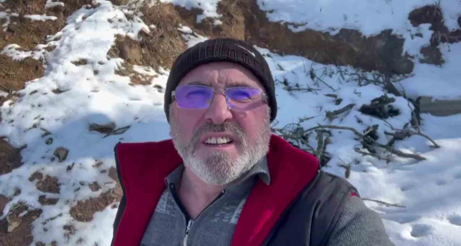 Kış uykusuna yatmayan ayıya böyle seslendi: "Kocaoğlan git yerinde yat, uyu"
